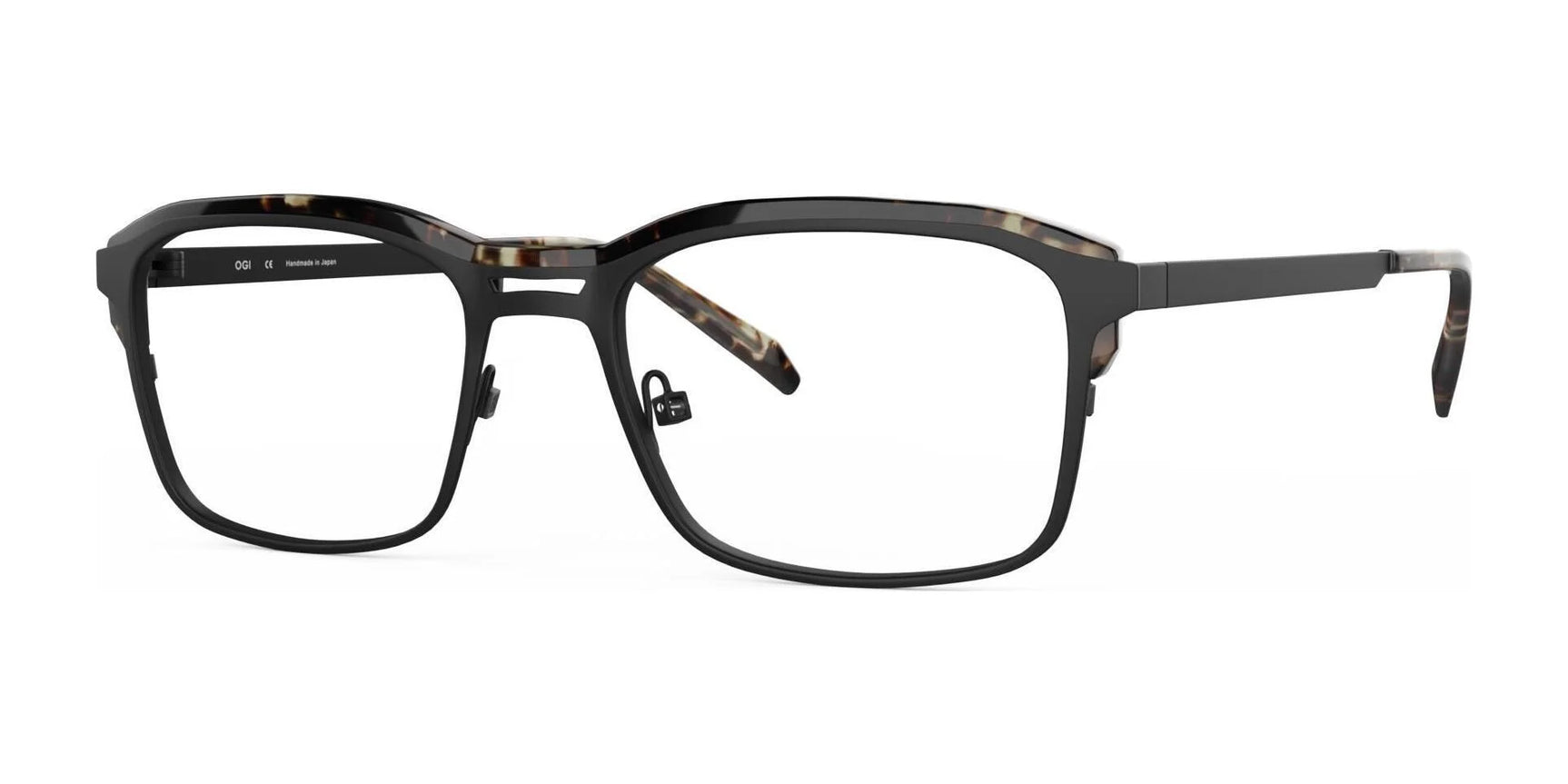 OGI NUT ROLL Eyeglasses Black Khaki Tortoise OGI NUT ROLL Eyeglasses Black Khaki Tortoise