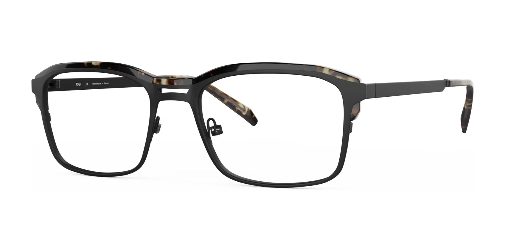 OGI NUT ROLL Eyeglasses Black Khaki Tortoise OGI NUT ROLL Eyeglasses Black Khaki Tortoise