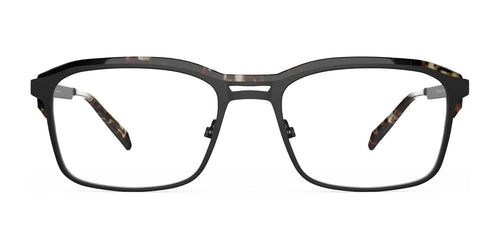 OGI NUT ROLL Eyeglasses / Size 53 / Black Khaki Tortoise