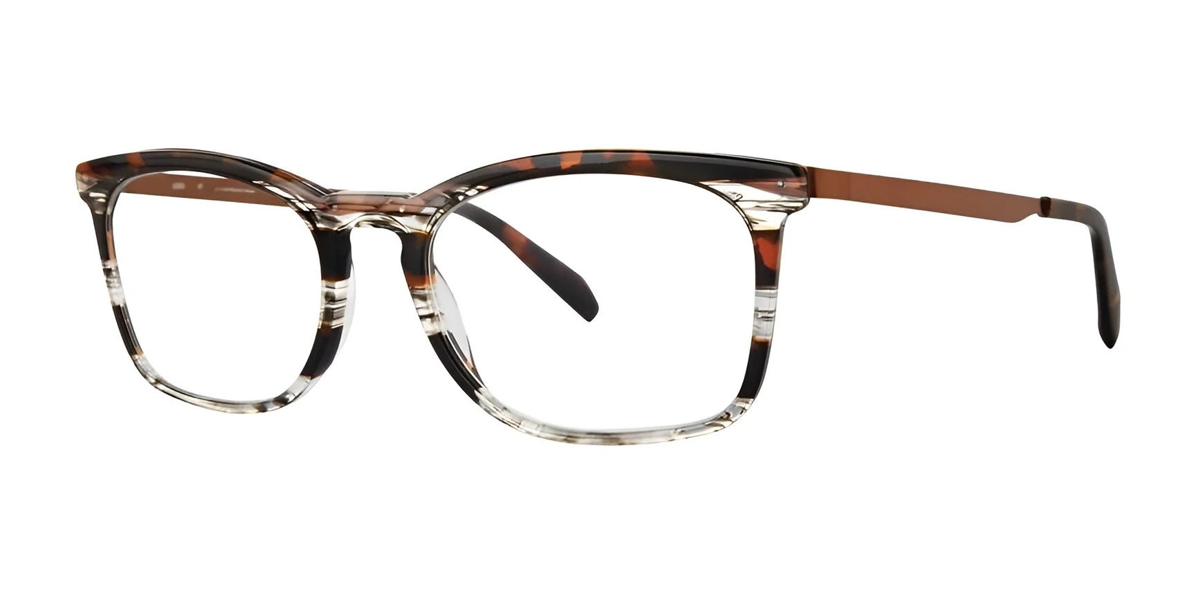 OGI OUT OF STATE Eyeglasses Copper Stripe OGI OUT OF STATE Eyeglasses Copper Stripe