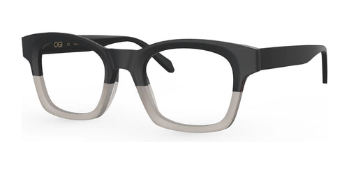 OGI PELICAN Eyeglasses / Size 48 / Black Camel Tortoise