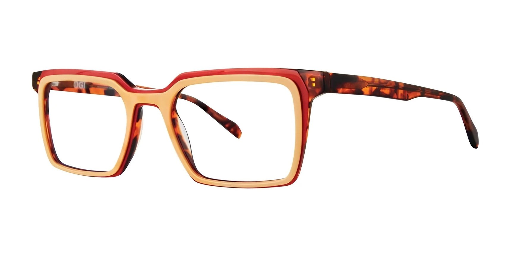 OGI RAMSEY Eyeglasses Maple Mix OGI RAMSEY Eyeglasses Maple Mix