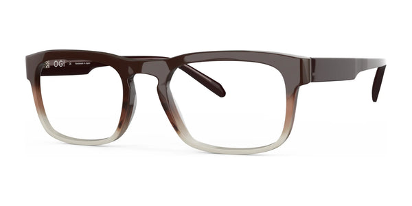 OGI REMOTE START Eyeglasses | Size 55 / Brown Gold Fade