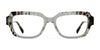OGI SISU Eyeglasses | Size 55 / Ivory Vertical Sand Fade