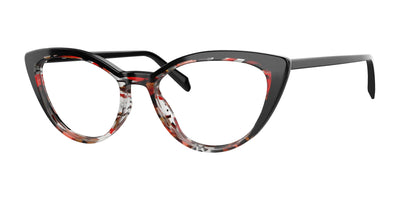 OGI SNIRT Eyeglasses Black Red Tortoise