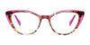 OGI SNIRT Eyeglasses | Size 52 / Black Red Tortoise