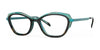 OGI SNOW Eyeglasses | Size 53 / Teal Tortoise