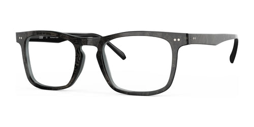 OGI SNOWMOBILE Eyeglasses / Size 55 / Black Burlwood Grey