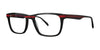 OGI SURE THING Eyeglasses | Size 56 / Black Red