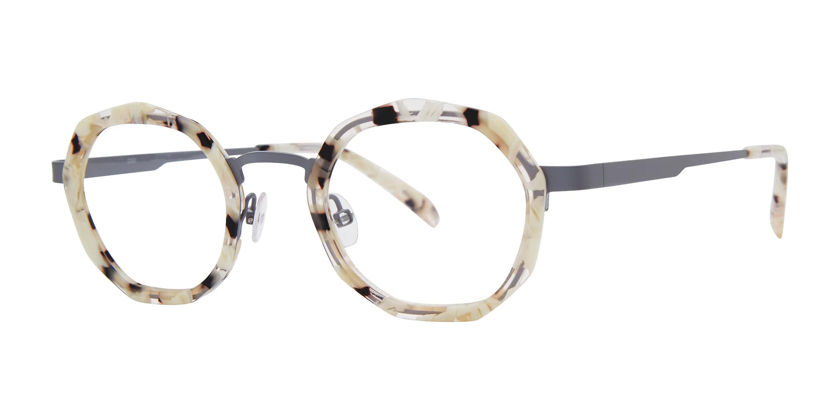 OGI TWINS Eyeglasses Greige Tortoise OGI TWINS Eyeglasses Greige Tortoise