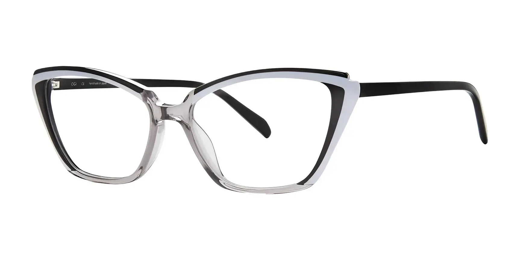 OGI WISP Eyeglasses Black / White OGI WISP Eyeglasses Black / White