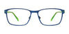 OGI Kids GREY DUCK Eyeglasses | Size 50 / Black/Dayglow Orange