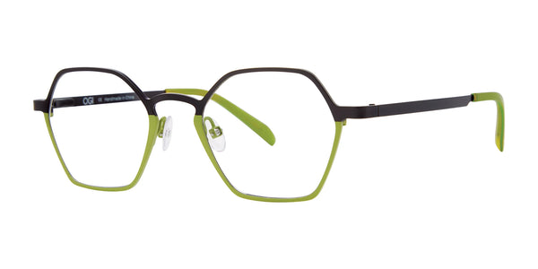 OGI Kids SMORES Eyeglasses | Size 45 / Black Lime