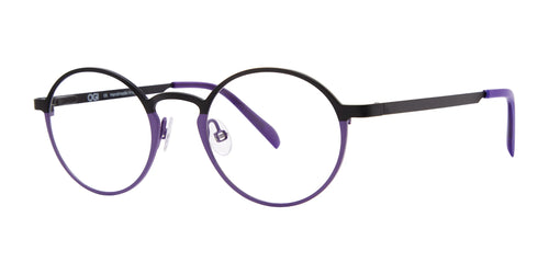 OGI Kids SNOW DAY Eyeglasses / Size 45 / Black Purple