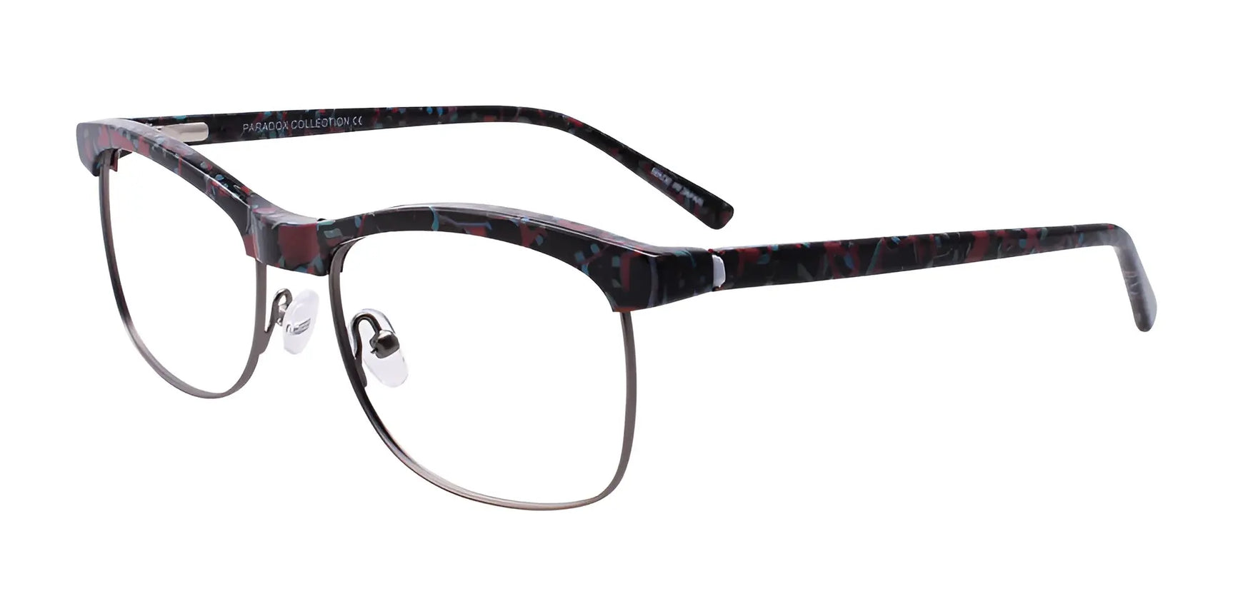 Paradox P5019 Eyeglasses Blue & Black & Red & Green & Steel Paradox P5019 Eyeglasses Blue & Black & Red & Green & Steel