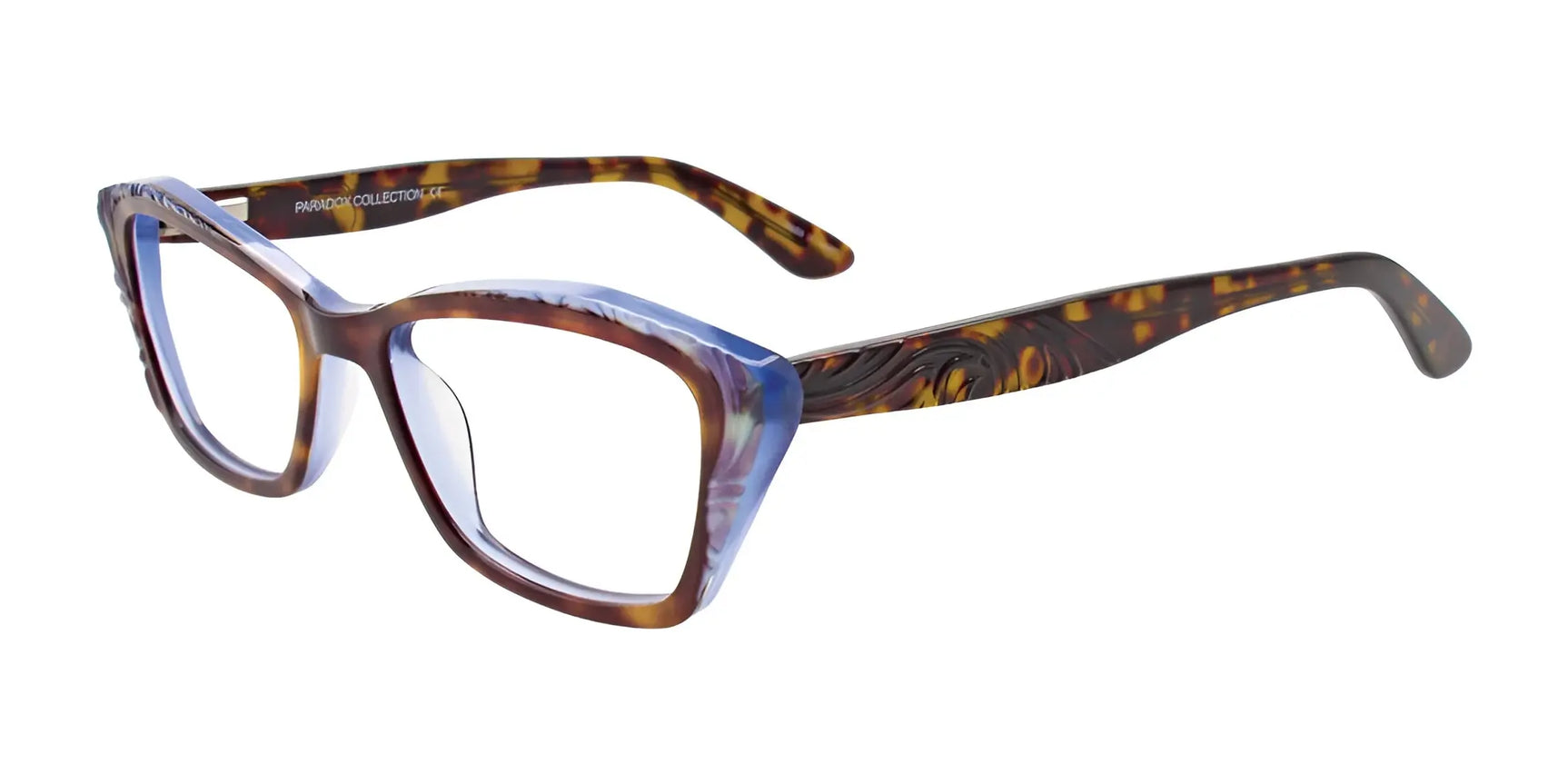 Paradox P5021 Eyeglasses Demi Blue & Tortoise Paradox P5021 Eyeglasses Demi Blue & Tortoise