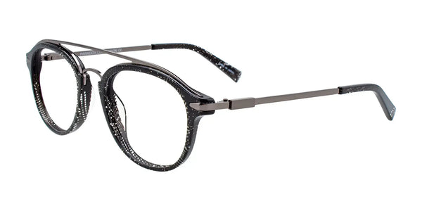 Paradox P5027 Eyeglasses | Size 49 / Black & Crystal