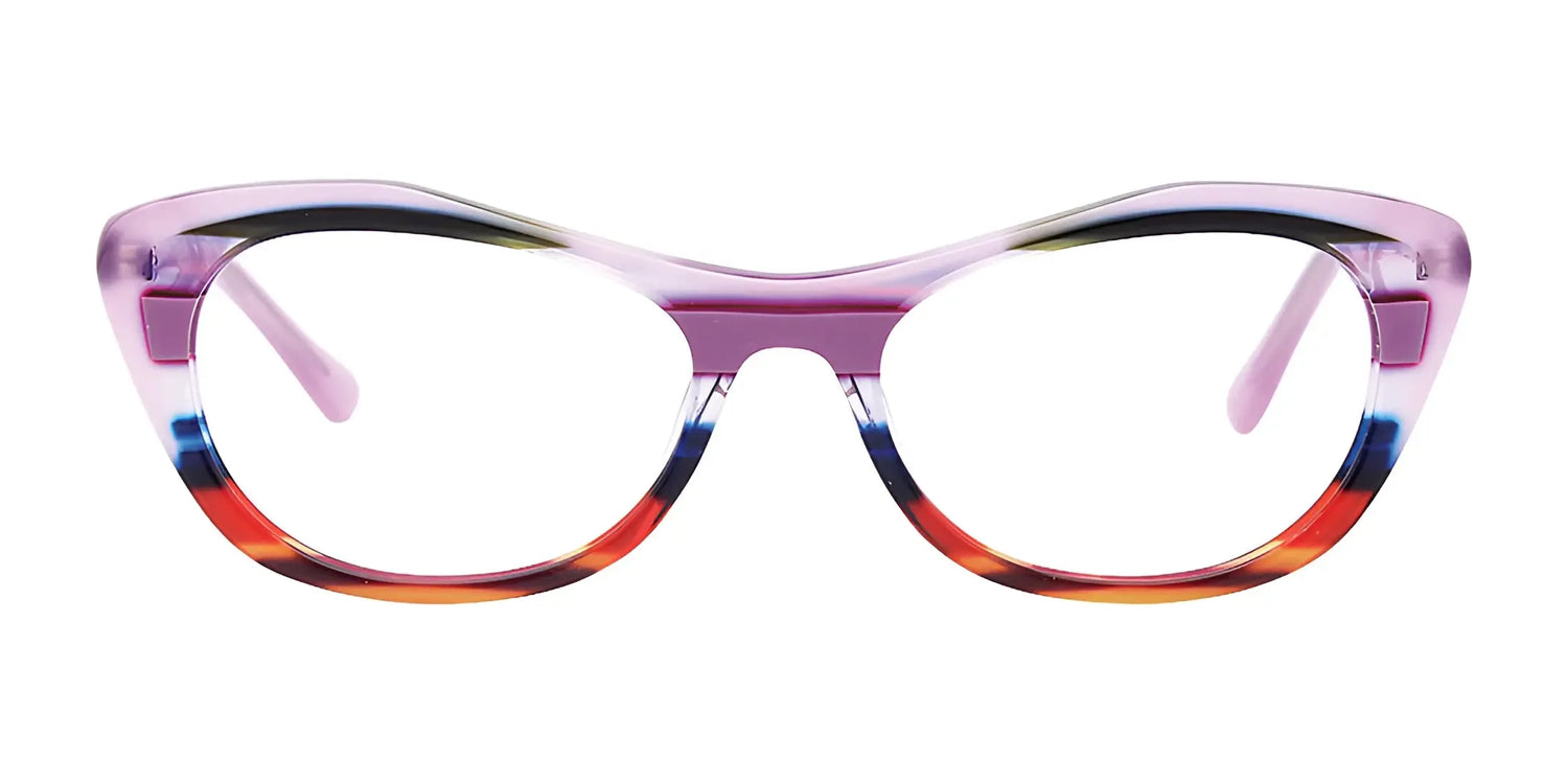 Paradox P5037 Eyeglasses | Size 52 by Paradox feature colorful cat eye frames with a purple, blue, and orange gradient. Stylish and prescription-ready, they’re perfect for your everyday look. Paradox P5037 Eyeglasses | Size 52 by Paradox feature colorful cat eye frames with a purple, blue, and orange gradient. Stylish and prescription-ready, they’re perfect for your everyday look.