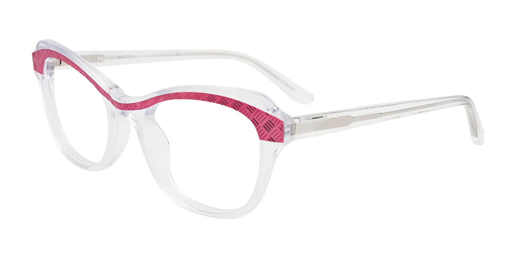 Paradox P5040 Eyeglasses Pink & Crystal Paradox P5040 Eyeglasses Pink & Crystal