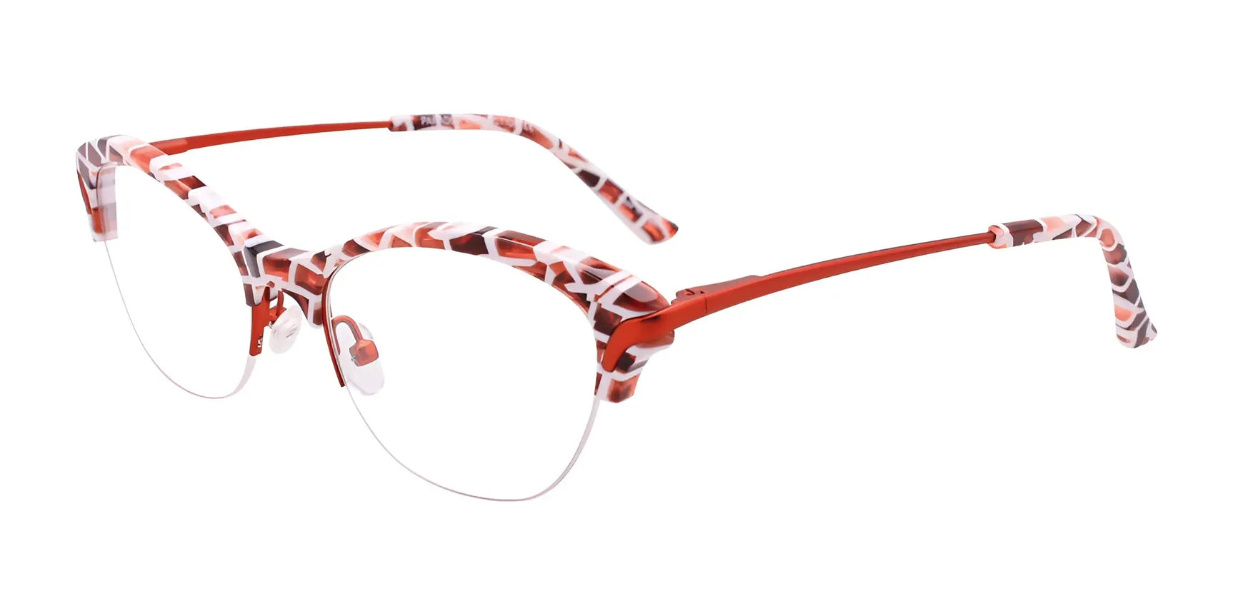 Paradox P5043 Eyeglasses Red & White Paradox P5043 Eyeglasses Red & White