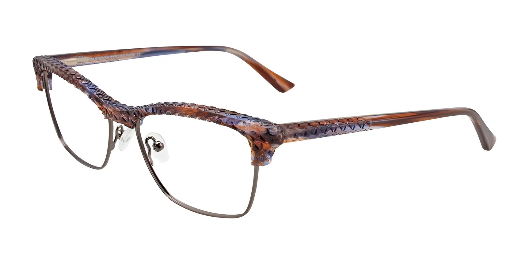 Paradox P5048 Eyeglasses Marbled Brown & Dark Grey Paradox P5048 Eyeglasses Marbled Brown & Dark Grey