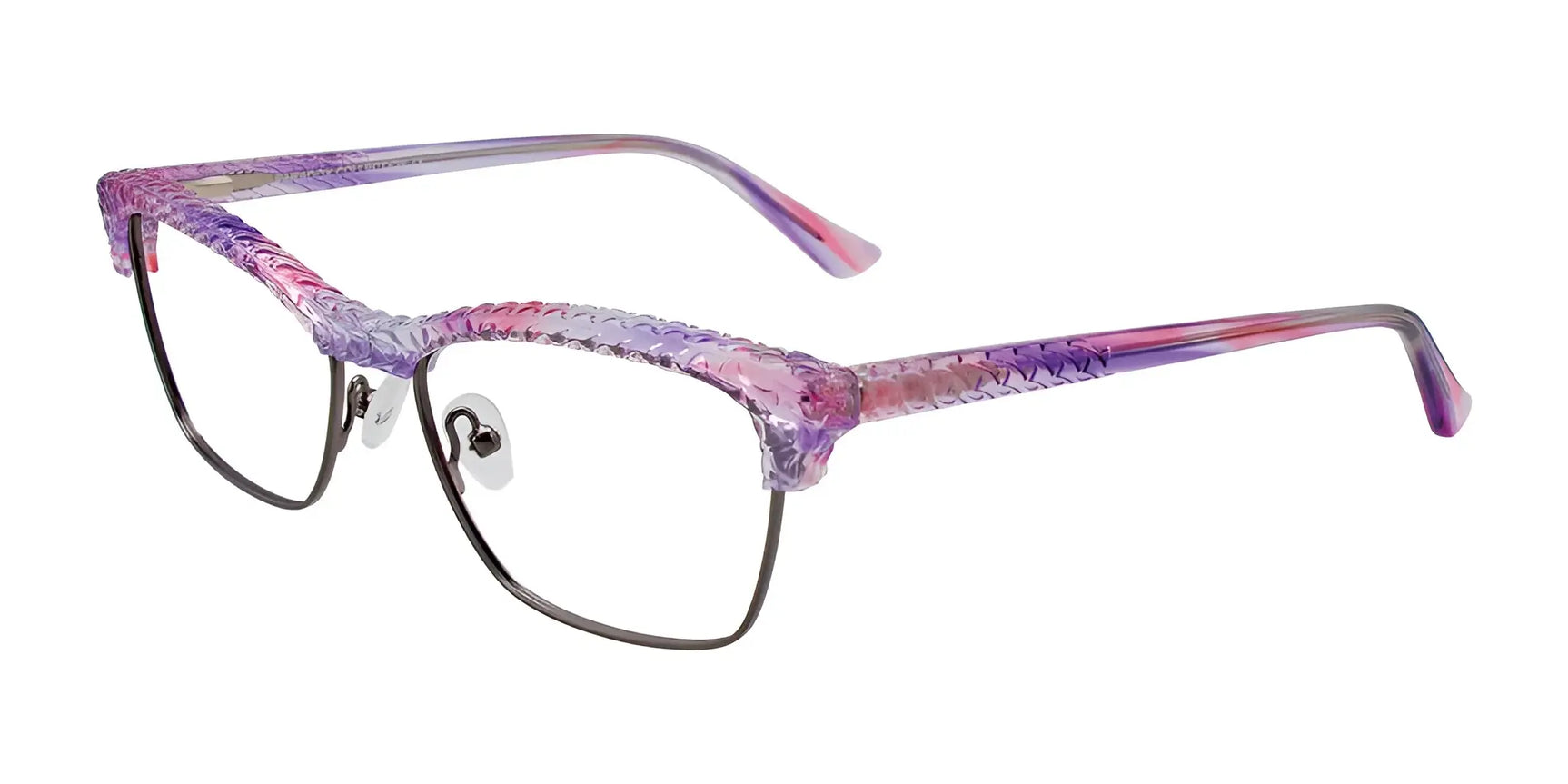 Paradox P5048 Eyeglasses Marbled Pink & Dark Grey Paradox P5048 Eyeglasses Marbled Pink & Dark Grey