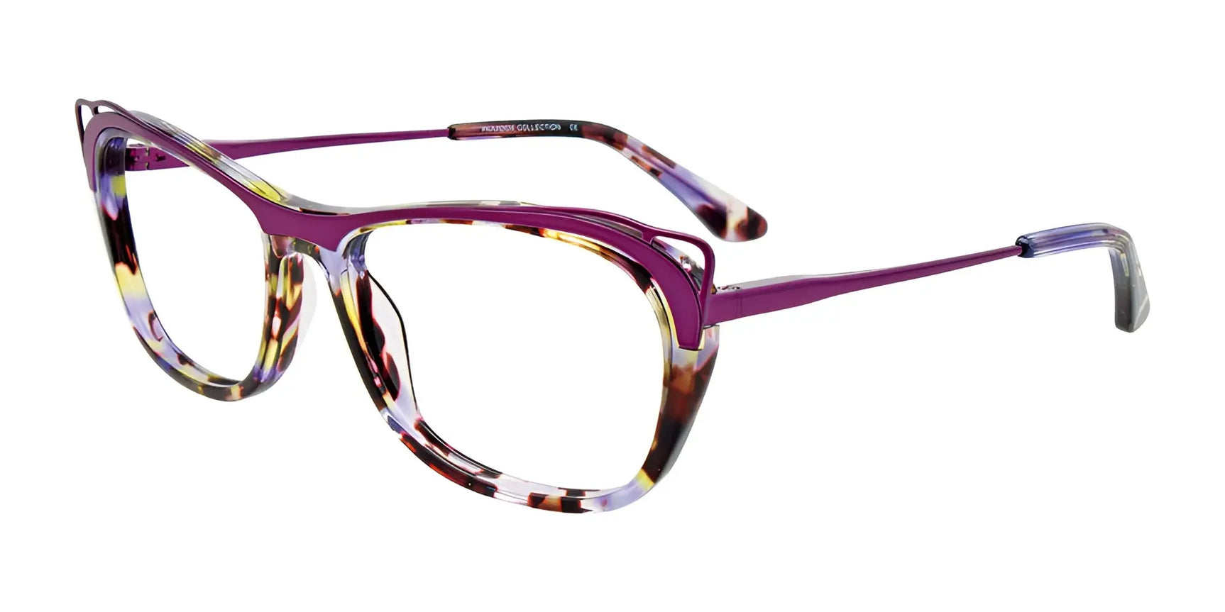 Paradox P5049 Eyeglasses Shiny Fuchsia & Purple Marbled Paradox P5049 Eyeglasses Shiny Fuchsia & Purple Marbled