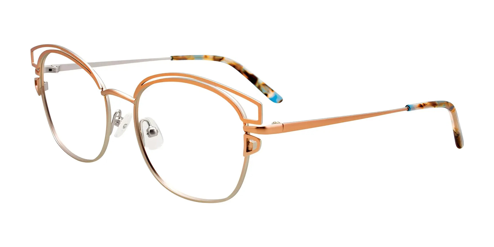Paradox P5058 Eyeglasses Matt Beige & Light Steel Gradient Paradox P5058 Eyeglasses Matt Beige & Light Steel Gradient