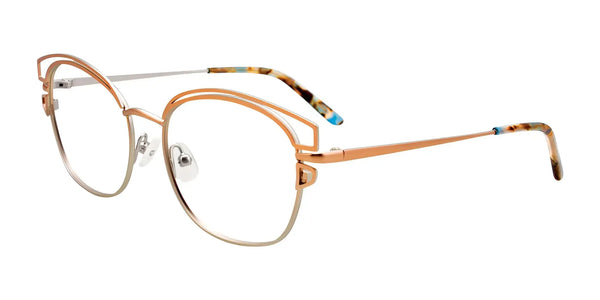 Paradox P5058 Eyeglasses | Size 51 / Matt Beige & Light Steel Gradient