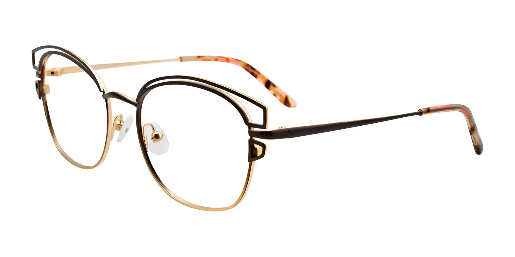 Paradox P5058 Eyeglasses Matt Gold & Black Gradient Paradox P5058 Eyeglasses Matt Gold & Black Gradient