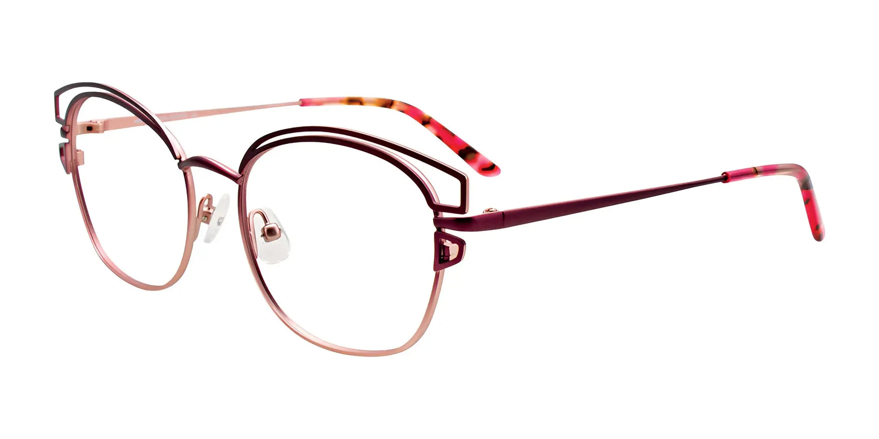 Paradox P5058 Eyeglasses Matt Dark & Light Pink Gradient Paradox P5058 Eyeglasses Matt Dark & Light Pink Gradient