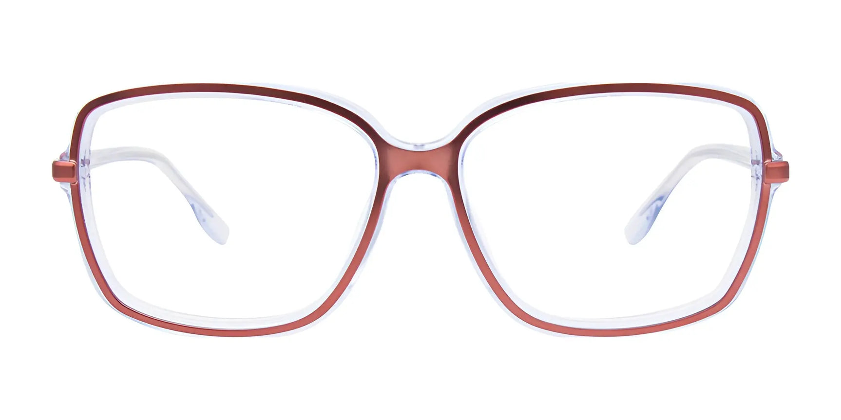 Square, red Paradox P5063 Eyeglasses | Size 55 by Paradox, featuring a unique design and clear lenses on a white background—ideal women’s square eyeglasses for making a bold statement. Square, red Paradox P5063 Eyeglasses | Size 55 by Paradox, featuring a unique design and clear lenses on a white background—ideal women’s square eyeglasses for making a bold statement.
