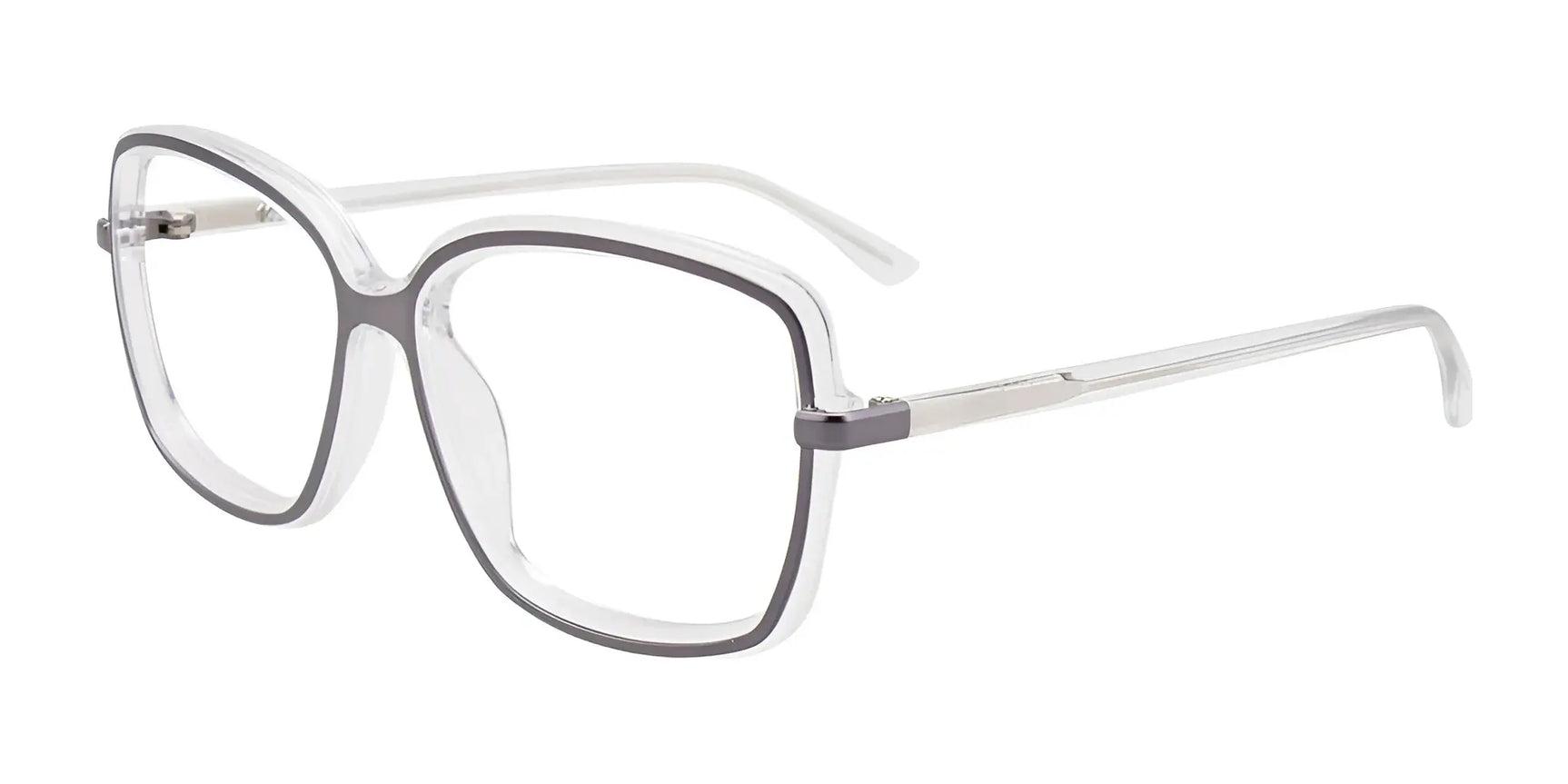 Paradox P5063 Eyeglasses Crystal & Steel Paradox P5063 Eyeglasses Crystal & Steel