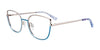 Paradox P5069 Eyeglasses | Size 52 / Shiny Blue & Silver