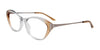 Paradox P5070 Eyeglasses | Size 52 / Light Brown Crystal & Light Grey Crystal