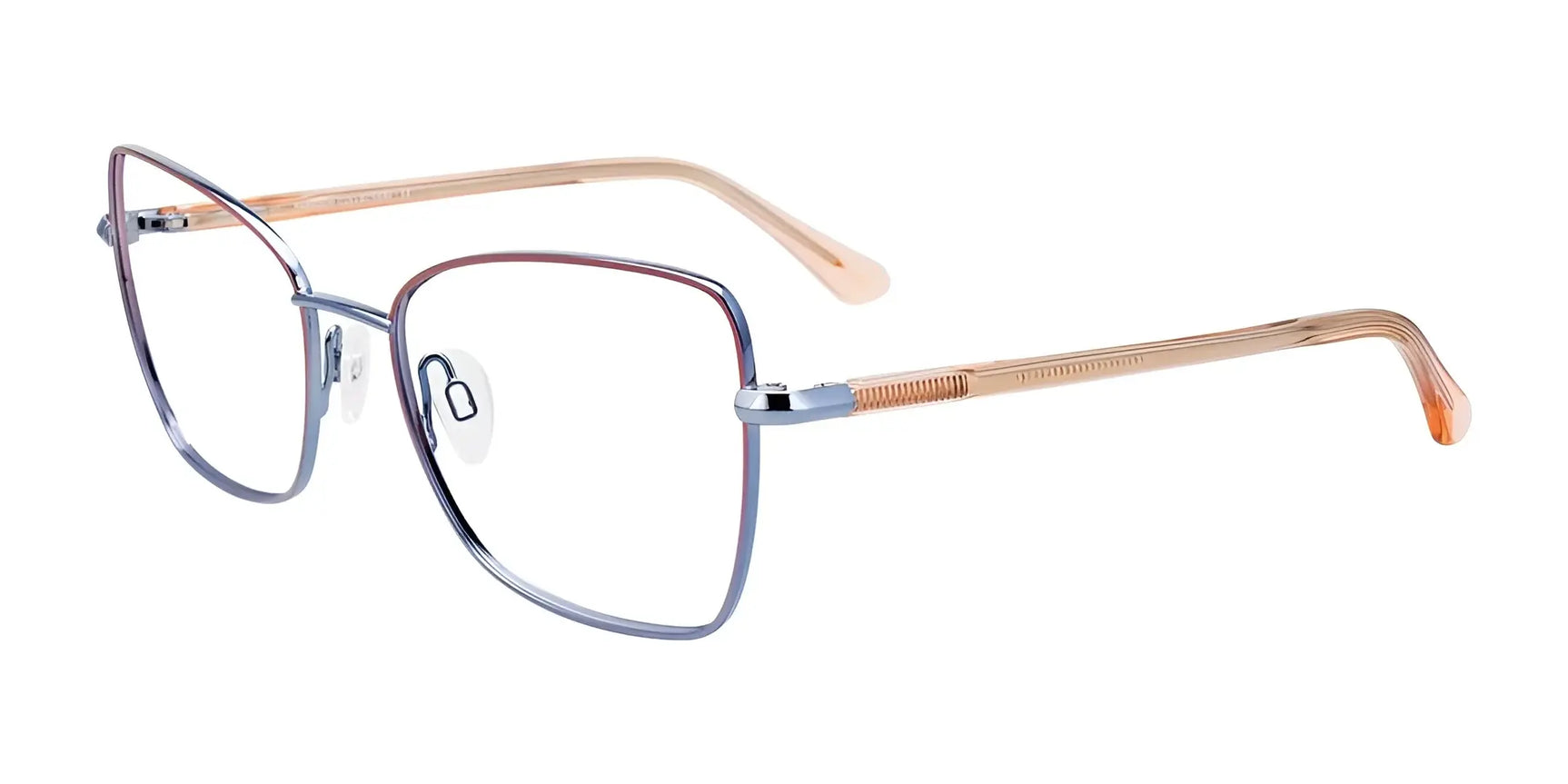 Paradox P5083 Eyeglasses Shiny Light Strawberry & Blue Paradox P5083 Eyeglasses Shiny Light Strawberry & Blue