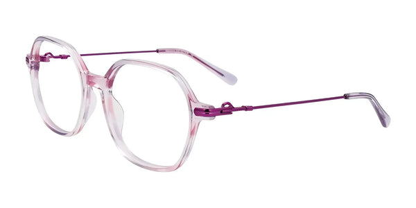 Paradox P5084 Eyeglasses | Size 51 / Lt Lilac & Cryl Pnk/Sh Purp
