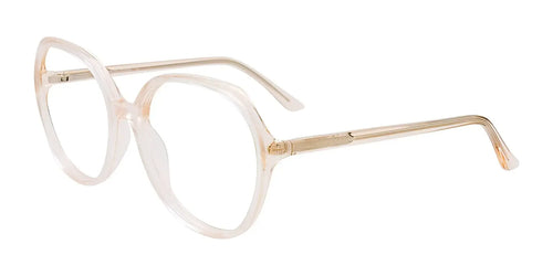 Paradox P5087 Eyeglasses / Size 53 / Beige Transparent Pearl Effect