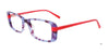 Paradox P5094 Eyeglasses | Size 51 / Lilac Tortoise & Red