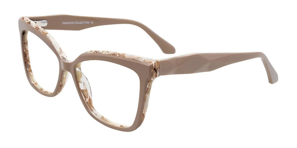 Paradox P5102 Eyeglasses | Size 55 / Beige