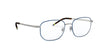 Polo PH1194 Eyeglasses | Size 53 / Blue On Matte Silver