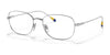 Polo PH1205 Eyeglasses | Size 53 / Shiny Silver №9001