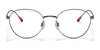 Polo PH1208 Eyeglasses | Size 51 / Shiny Dark Gunmetal №9157