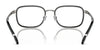 Polo PH1225 Eyeglasses / Black/Gunmetal №9216 / Size 54