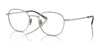 Polo PH1230TD Eyeglasses | Size 51 / Shiny Brushed Silver №9030