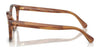 Polo PH2272F Eyeglasses | Size 49 / Shiny Light Brown Striped №6138