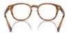 Polo PH2272F Eyeglasses | Size 49 / Shiny Light Brown Striped №6138