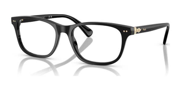 Polo PH2280F Eyeglasses | Size 53 / Shiny Black №5001