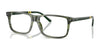Polo PH2296 Eyeglasses / Shiny Striped Green №6316 / Size 55