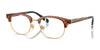 Polo PH2298D Eyeglasses | Size 51 / Shiny Transparent Brown №6321